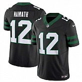 Men & Women & Youth New York Jets #12 Joe Namath Black 2024 F.U.S.E. Vapor Limited Football Stitched Jersey,baseball caps,new era cap wholesale,wholesale hats